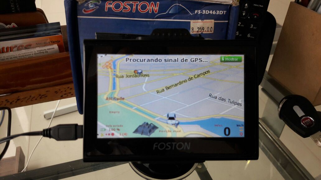 GPS Foston com TV digital